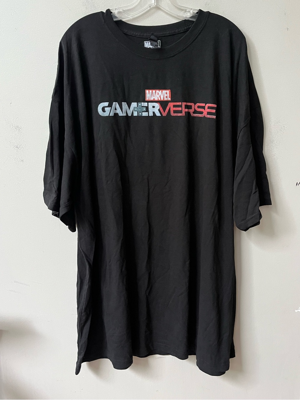 Marvel GamerVerse Short Sleeve T Shirt Mens 4XL Black Gaming Graphic Tee